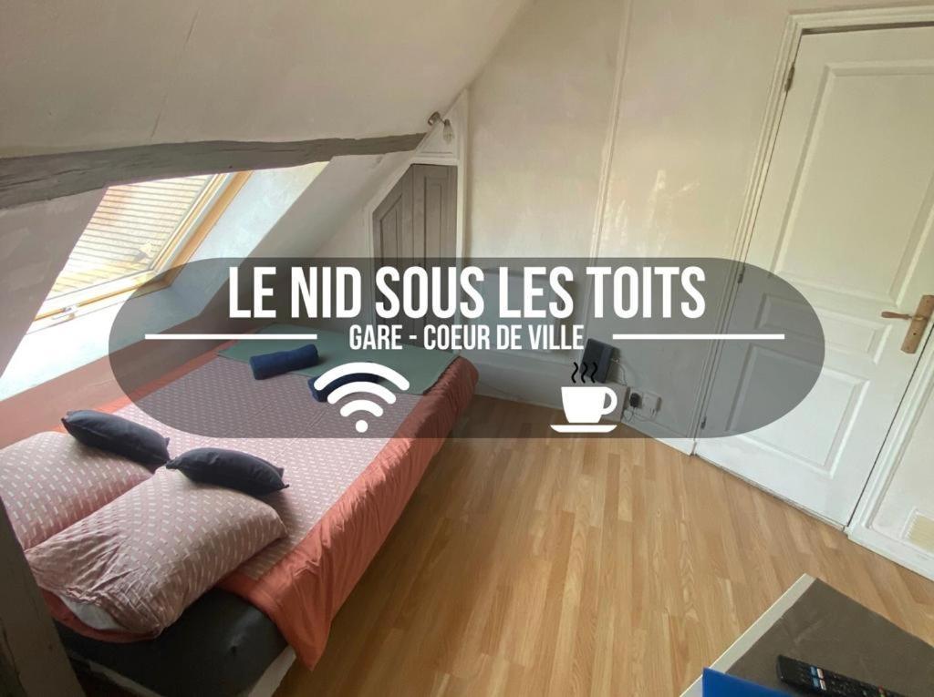 Le Nid Sous Les Toits - Fibre Wi Fi - Coeur De Ville Historique - Gare ทรัวส์ ภายนอก รูปภาพ